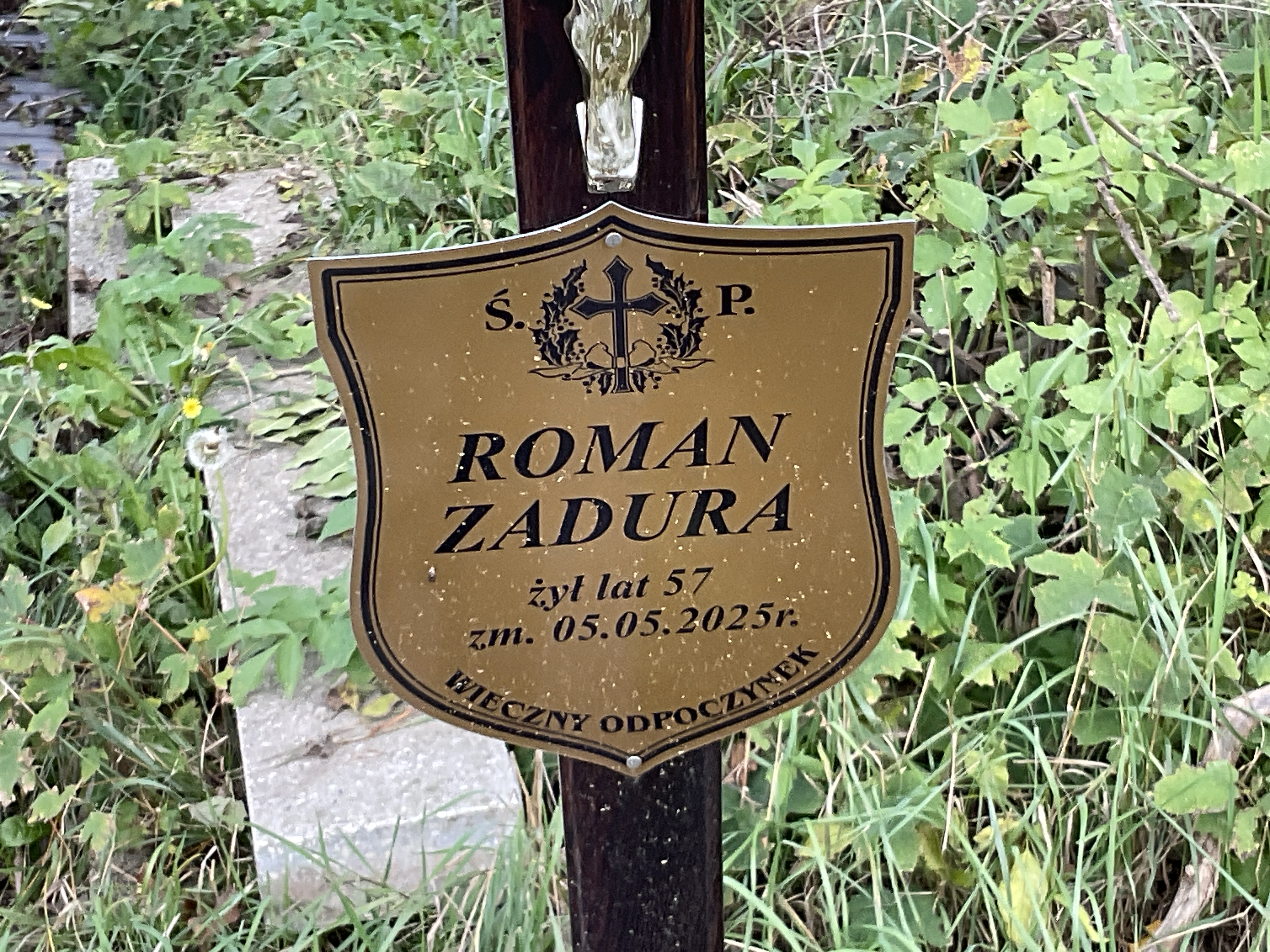 Roman Zadura 1968 Piekary Śląskie Brzeziny - Grobonet - Wyszukiwarka osób pochowanych