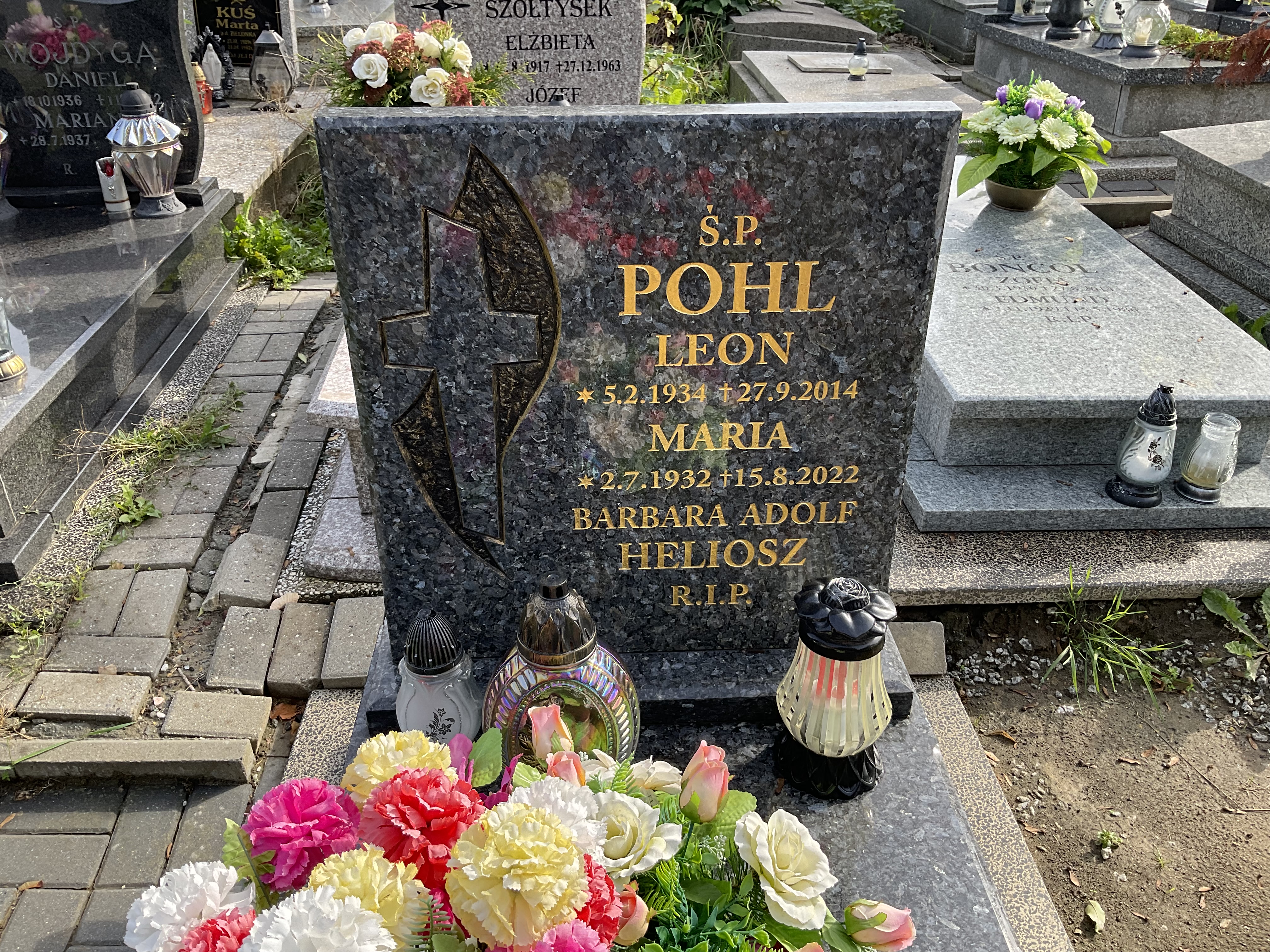 Leon Pohl 1934 Piekary Śląskie Brzeziny - Grobonet - Wyszukiwarka osób pochowanych