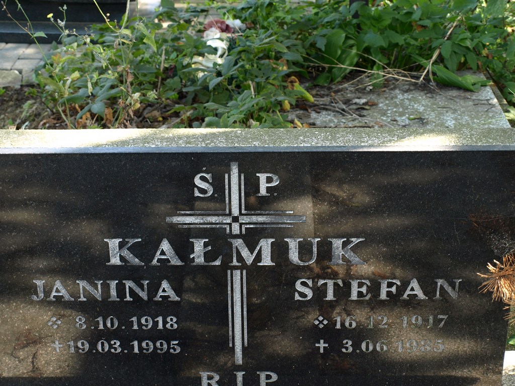 Stefan Kałmuk 1917 Piekary Śląskie Brzeziny - Grobonet - Wyszukiwarka osób pochowanych