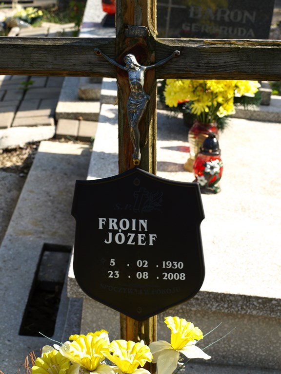 Józef Froin 1930 Piekary Śląskie Brzeziny - Grobonet - Wyszukiwarka osób pochowanych