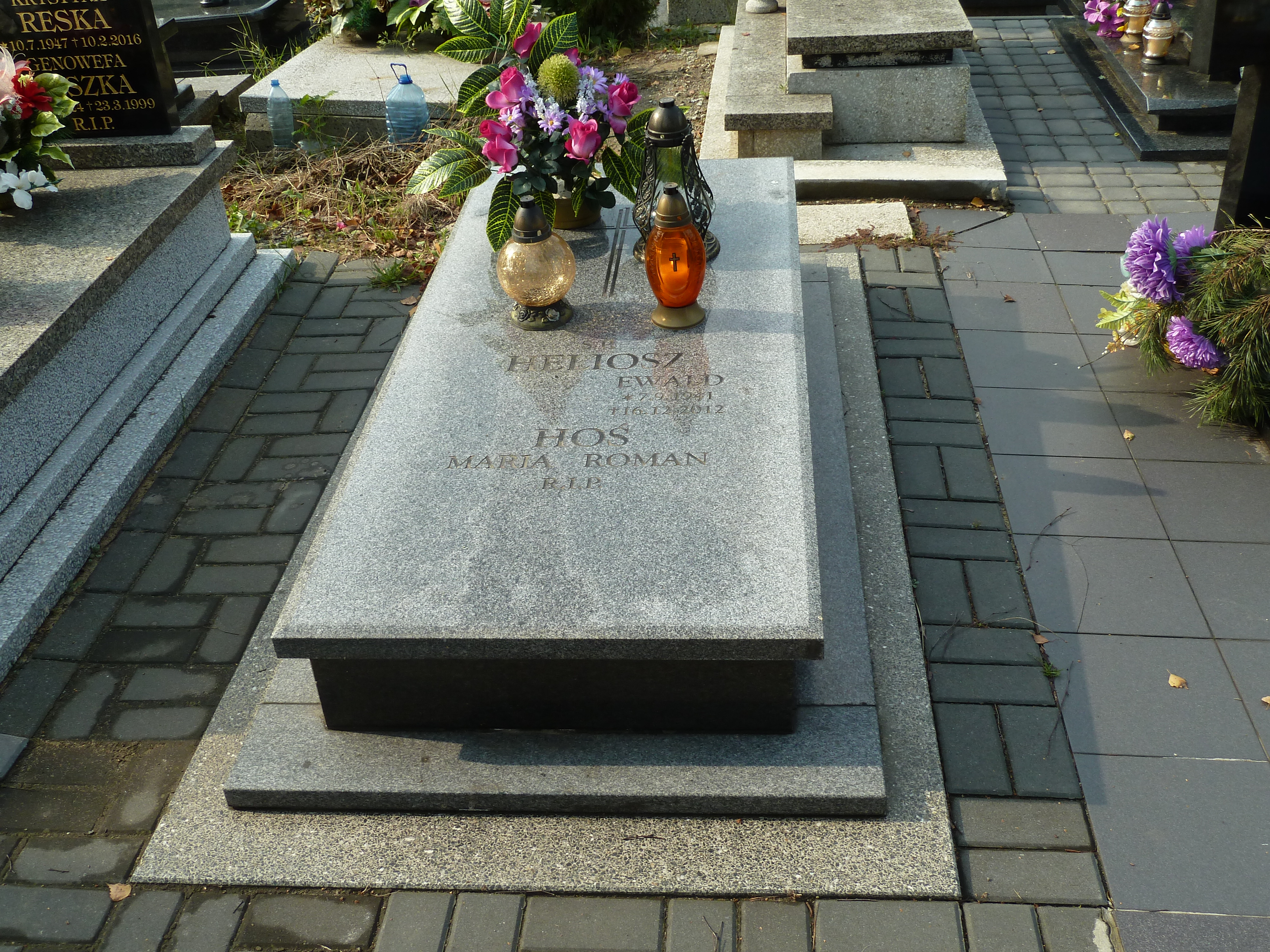 Ewald Heliosz 1941 Piekary Śląskie Brzeziny - Grobonet - Wyszukiwarka osób pochowanych