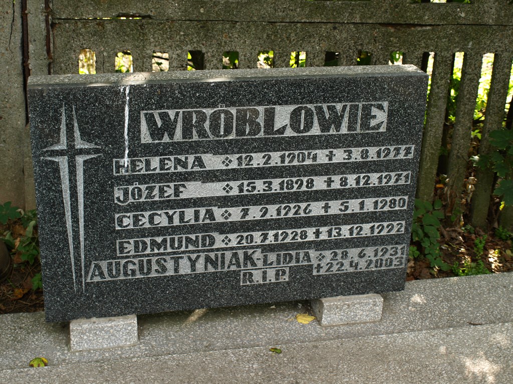 Grób Cecylia Wróbel