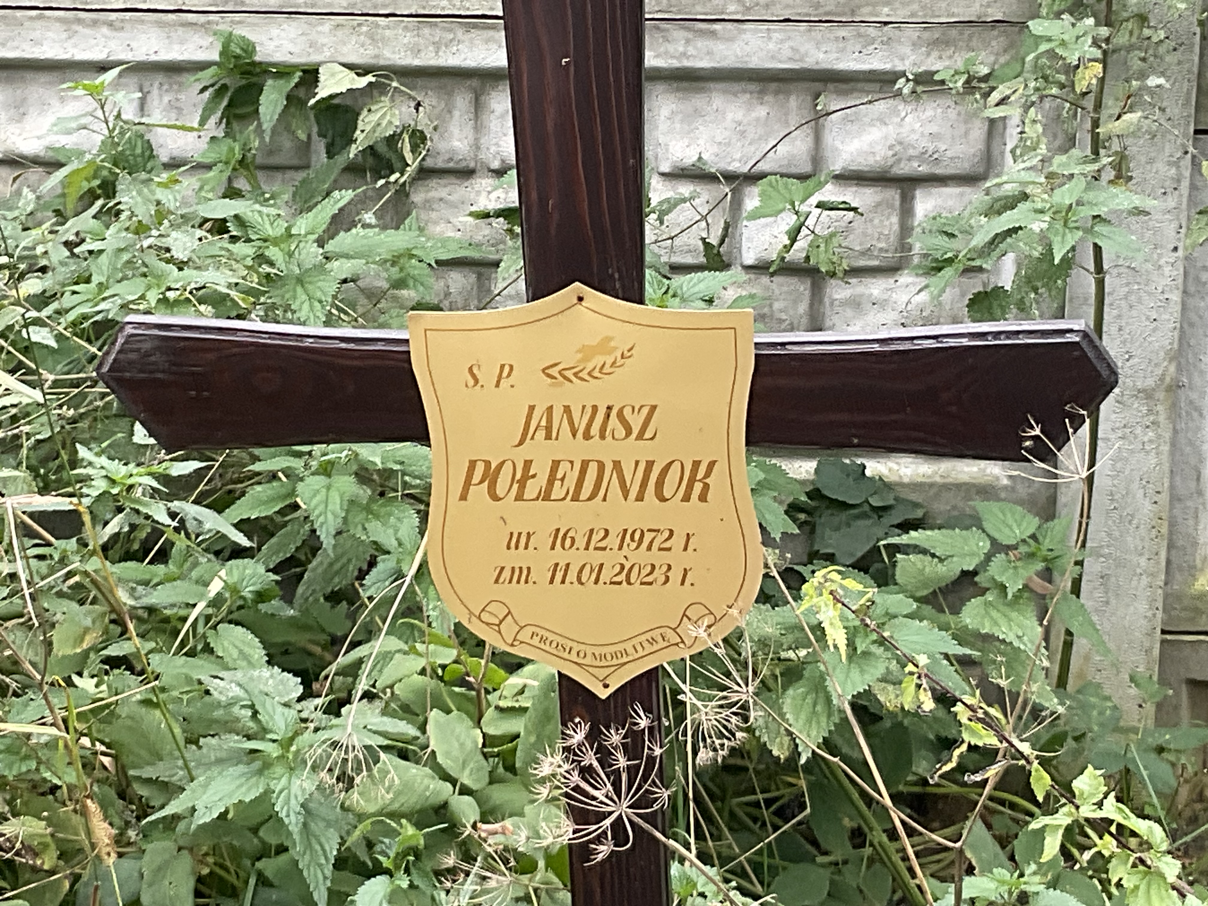 Janusz Połedniok 1972 Piekary Śląskie Brzeziny - Grobonet - Wyszukiwarka osób pochowanych