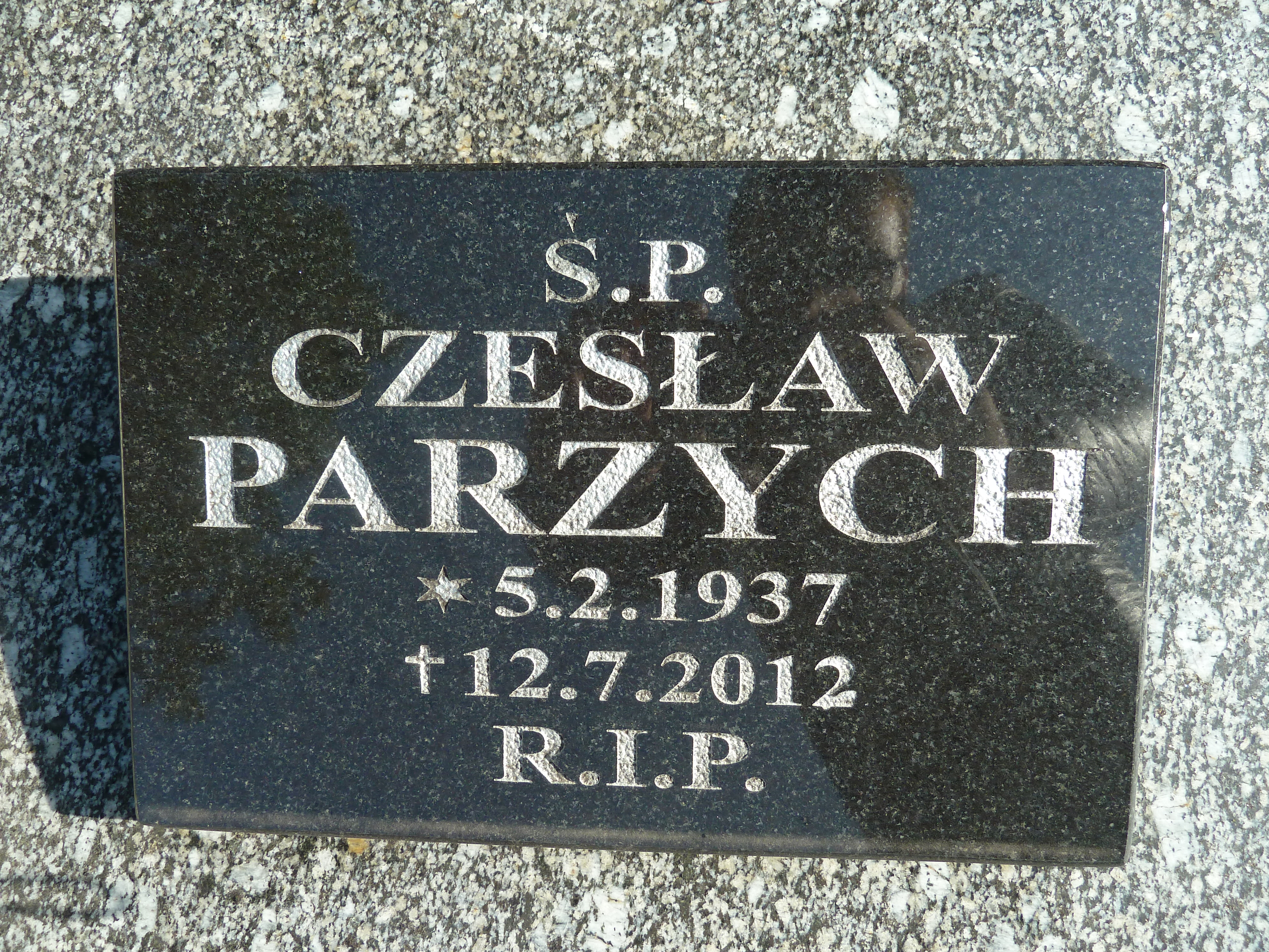 Czesław Parzych 1937 Piekary Śląskie Brzeziny - Grobonet - Wyszukiwarka osób pochowanych